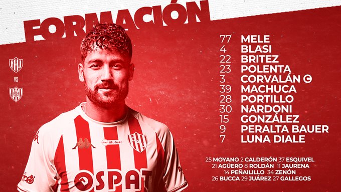 Todo listo: Los 11 de Munúa para salir a la cancha frente a San Lorenzo