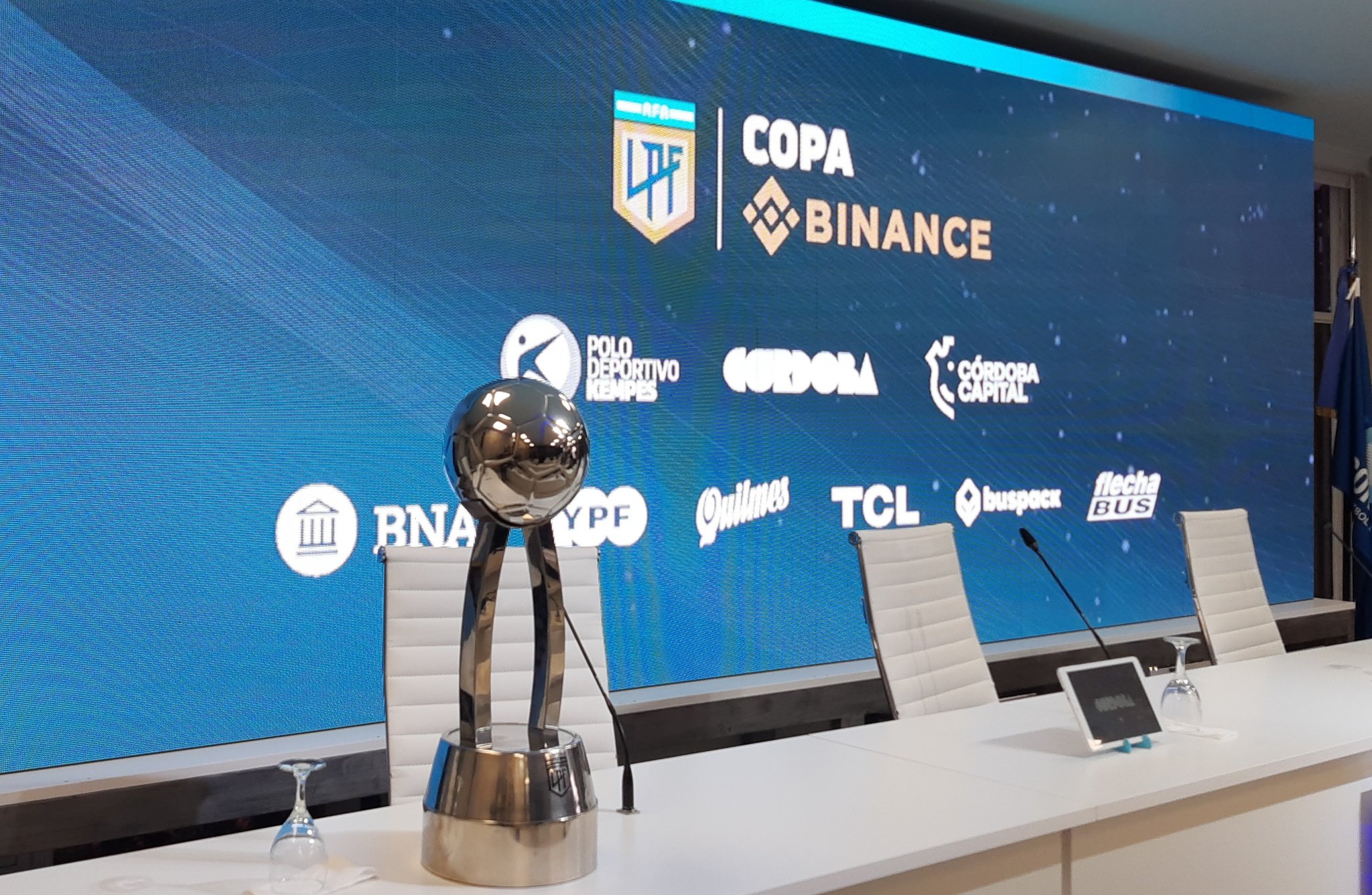 AFA presentó la final de la Copa de la Liga