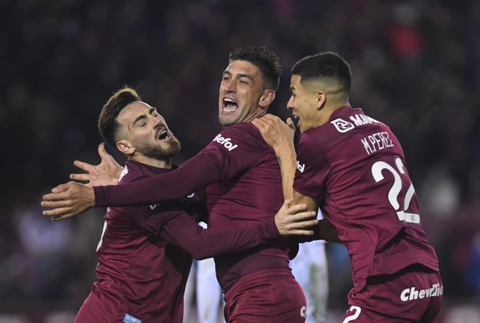 El santafesino Braghieri le dio la clasificación a Lanús en la Copa Sudamericana