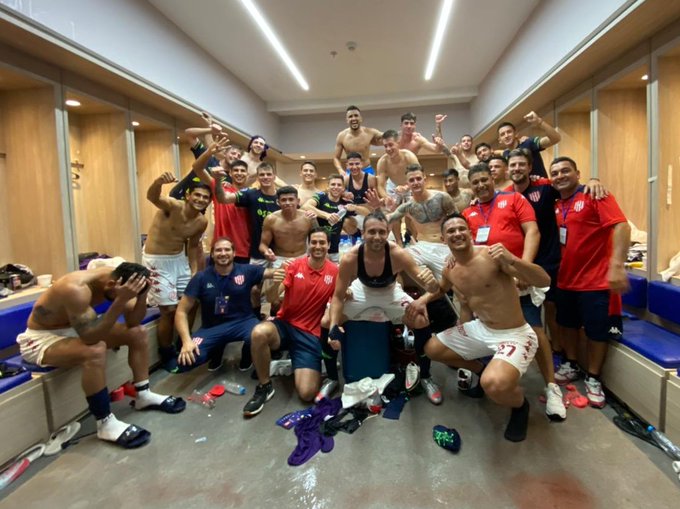 El relax del plantel de Unión tras la clasificación en Colombia