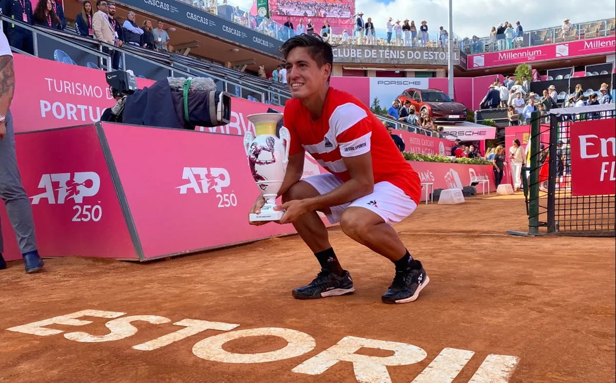 Ranking ATP: el gran salto de Sebastián Báez tras la conquista de Estoril