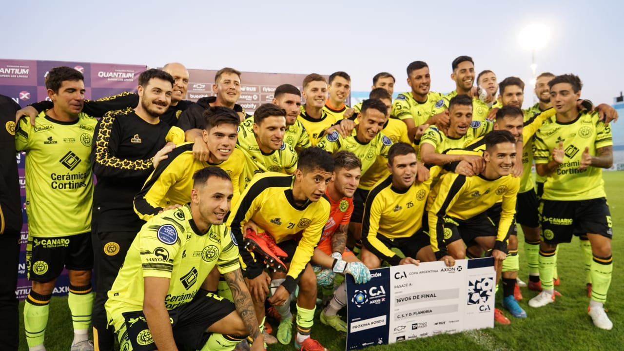 Flandria eliminó a Sarmiento de la Copa Argentina