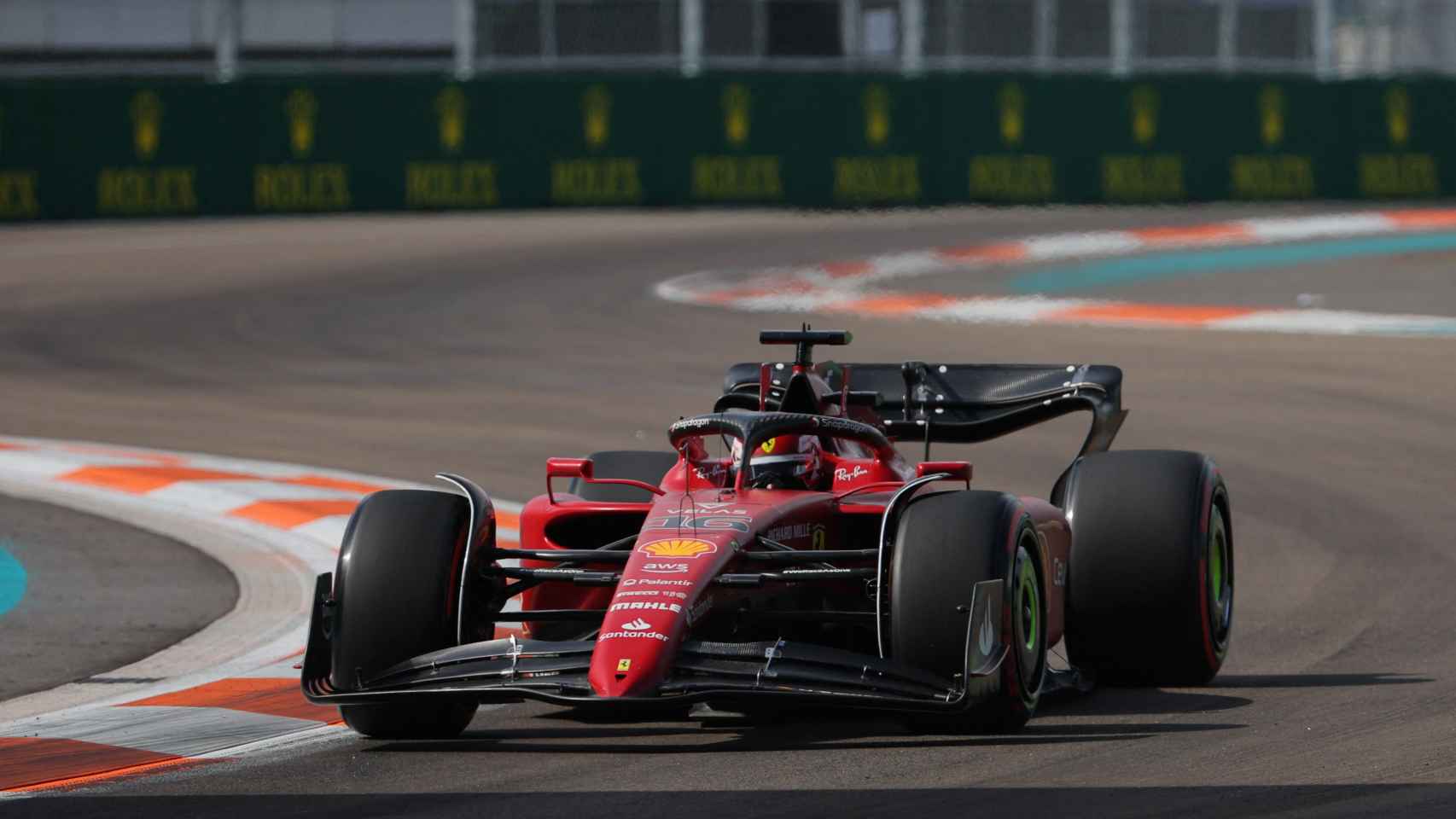 Ferrari, con Leclerc y Sainz, larga desde la primera fila en el GP de Miami