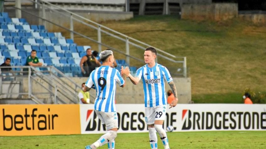 Racing ganó un partido clave en Brasil