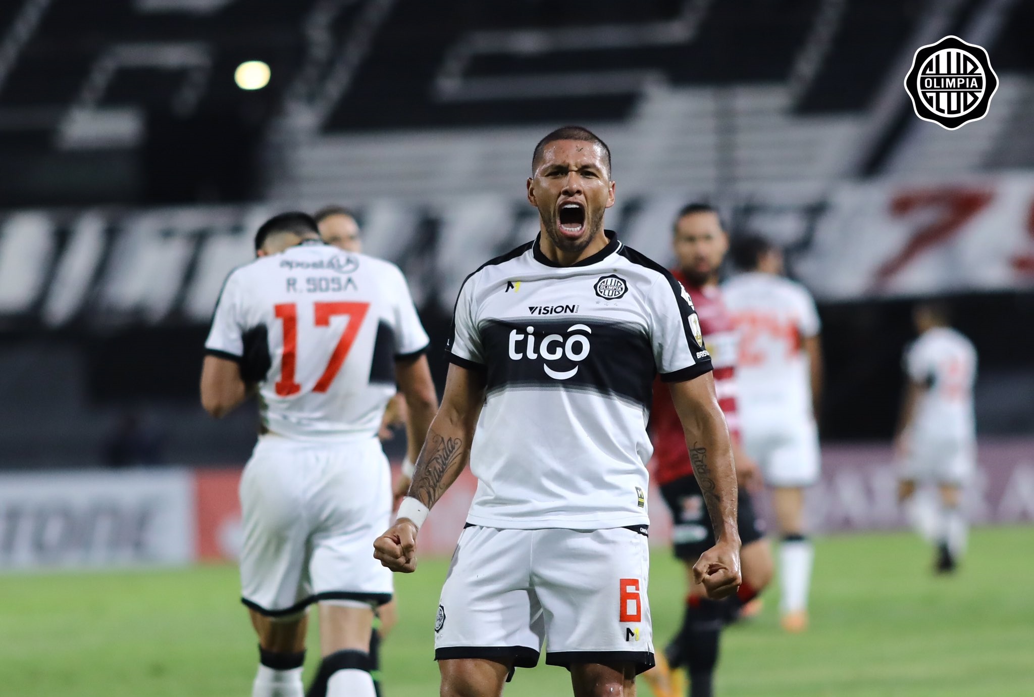 Olimpia comunicó la baja de un jugador para el partido frente a Colón