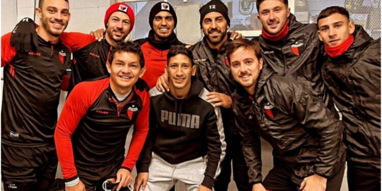 Fotos: así se despidieron Burian y Aliendro de sus compañeros