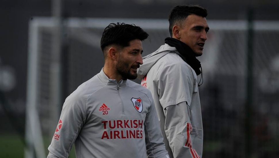 Pensando en el próximo partido, River recuperaría a dos jugadores para el choque con Colón