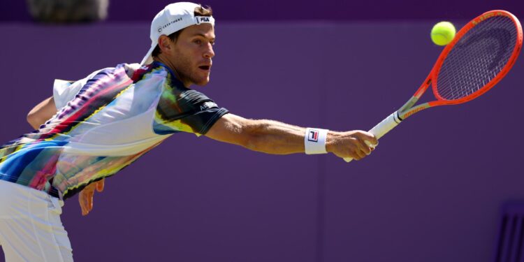 Diego Schwartzman quedó eliminado del Torneo de Eastbourne en su debut