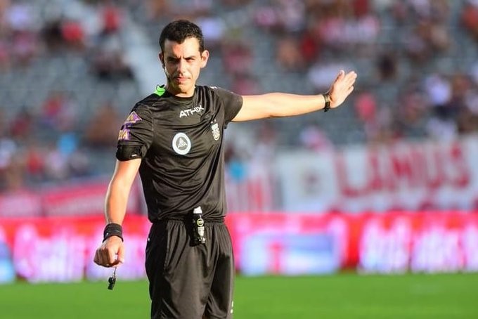 Leandro Rey Hilfer será el juez principal del partido de Colón con Lanús