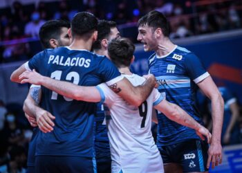 Argentina obtuvo su primera victoria en Filipinas, la segunda en la Liga de Naciones de Voley