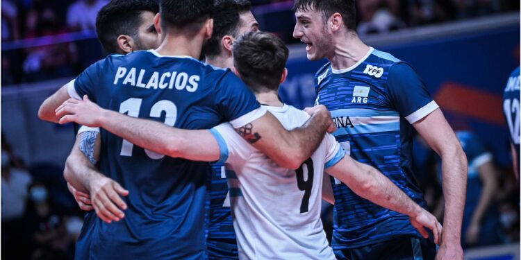 Argentina obtuvo su primera victoria en Filipinas, la segunda en la Liga de Naciones de Voley