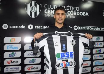 Central Córdoba presentó a Nicolás Leguizamón
