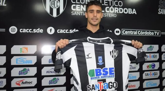 Central Córdoba presentó a Nicolás Leguizamón