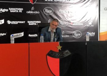 Rondina se fue con bronca por el resultado y la expulsión de Goltz