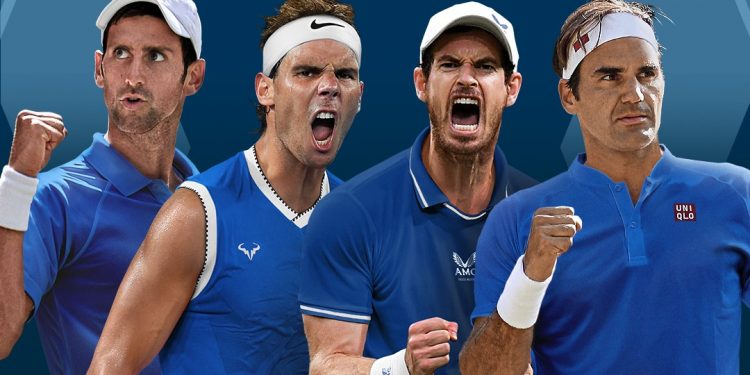 Federer, Nadal, Murray y Djokovic integraran el grupo de Europa en la Laver Cup