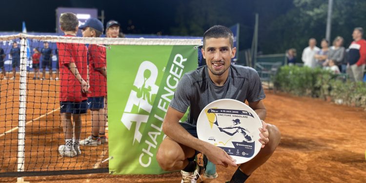 Pedro Cachín se coronó campeón del Challenger de Todi