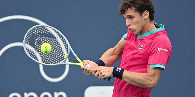 Juan Cerúndolo está en las semifinales del Challenger de Tampere