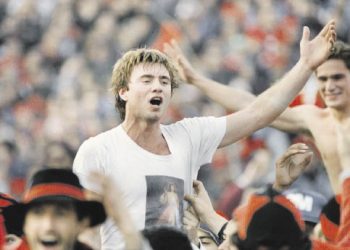 Como hace 27 años, el hincha volvió a corear:  «Chupeeeete… Chupeeeete»