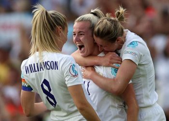 Inglaterra aplastó a Noruega ganándole por goleada en la Eurocopa femenina