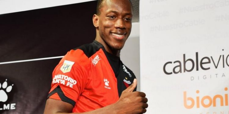 El objetivo del colombiano Perlaza en Colón