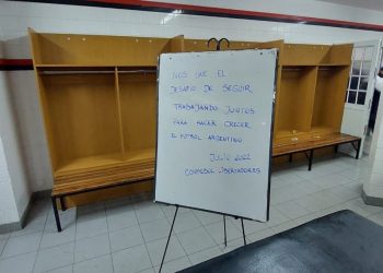 El mensaje que Talleres le dejó en el vestuario a Colón luego de avanzar de ronda en la Libertadores