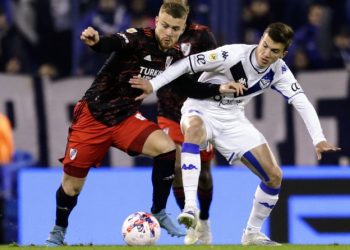 Con emociones hasta el final: Vélez y River terminaron 2 a 2