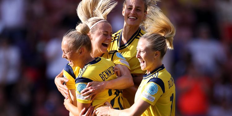 Suecia venció a Suiza en la Eurocopa Femenina