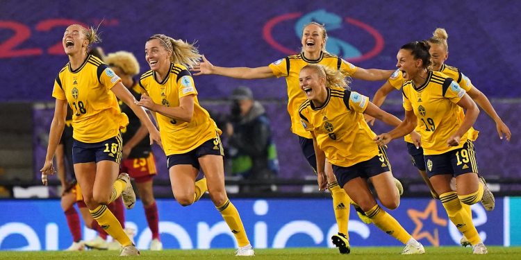 Suecia venció a Bélgica y es la tercera semifinalista de la Eurocopa Femenina
