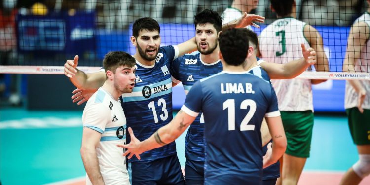 Segunda victoria consecutiva para la Selección Argentina de Voley en la Liga de Naciones