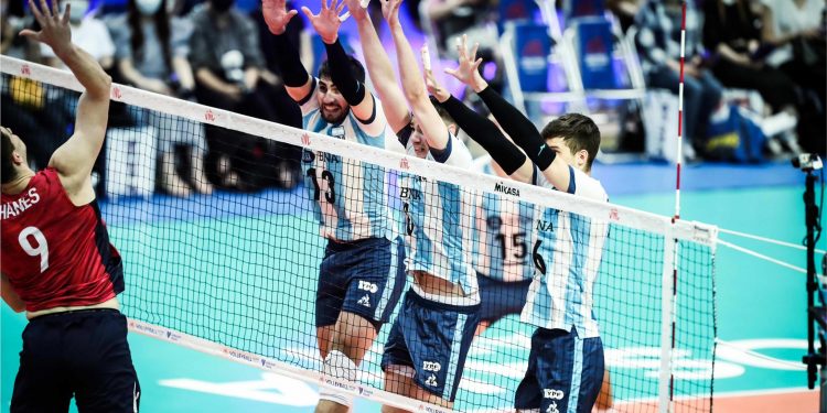 Voley: Argentina perdió con Estados Unidos y cerró su participación en la Liga de Naciones