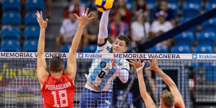La Selección Argentina de Voley derrotó a Serbia en un partido amistoso