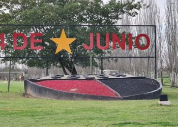 El predio ya tiene el cartel de la fecha «inmortal» para los Sabaleros: «4 de junio»