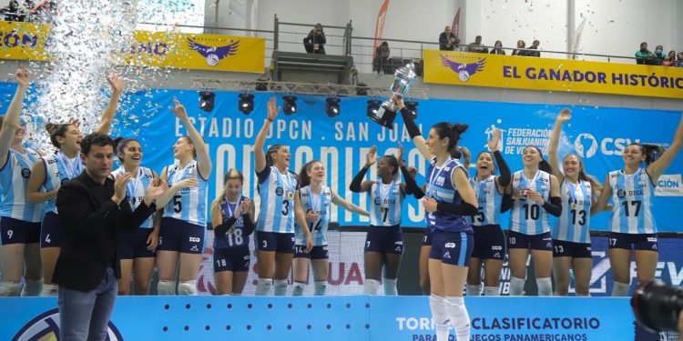 Las Panteras se coronaron campeonas del clasificatorio de los Panamericanos