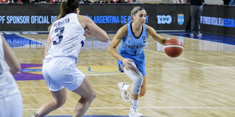 Argentina le ganó a Paraguay en el sudamericano femenino de básquet