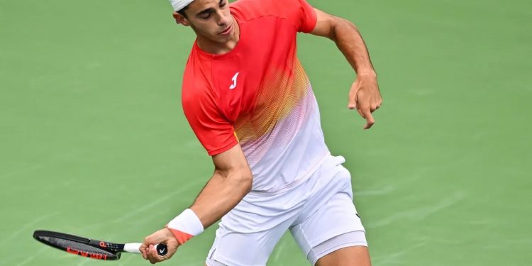 Francisco Cerúndolo se despidió en a primera ronda del Masters de Canadá