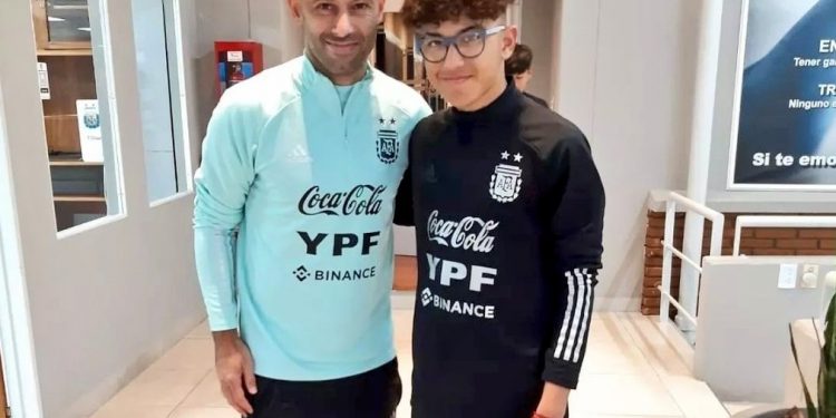 Con 14 años, un juvenil de Colón fue llamado por Mascherano para entrenar en la Sub 20