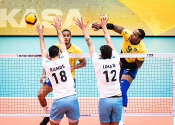 Argentina no pudo con Brasil y quedó afuera del Mundial de Voley