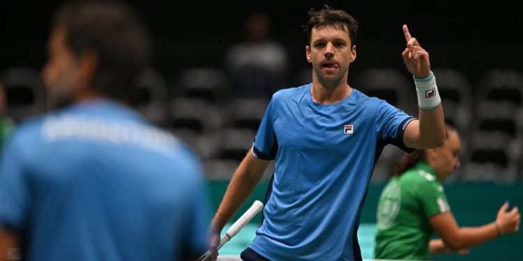 Copa Davis: Argentina ganó en dobles, pero igual perdió la serie ante Suecia