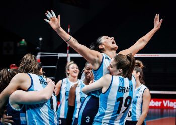 Las Panteras obtuvieron su primera victoria en el Mundial de Voley