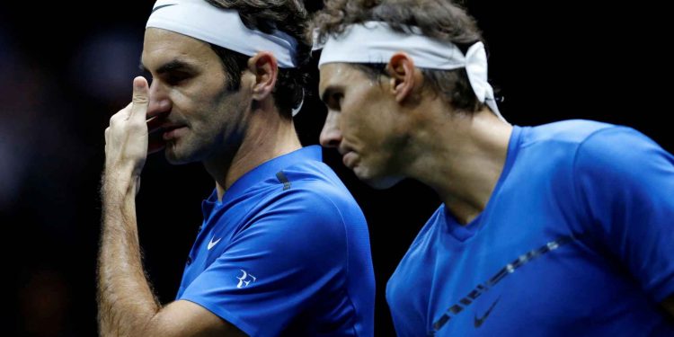 Federer jugará junto a Rafa Nadal su último partido como profesional