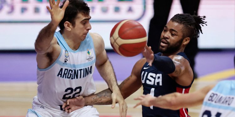 Argentina le ganó a Estados Unidos y está en la final de la AmeriCup