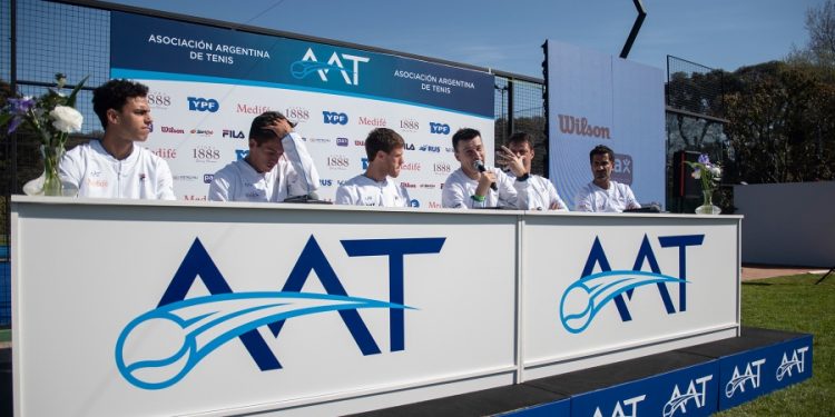 Argentina tiene todo listo para el debut en Copa Davis