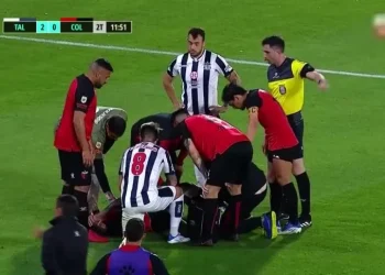 Mirá el video: Gran preocupación por la lesión de Farías