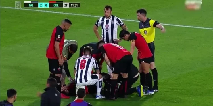 Mirá el video: Gran preocupación por la lesión de Farías