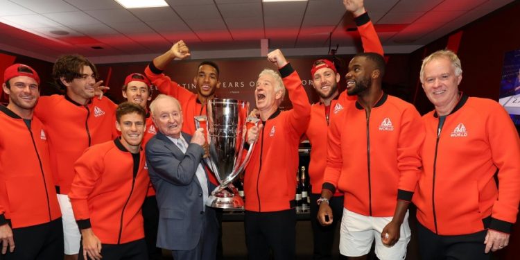 El equipo del Resto del Mundo se consagró por primera vez en la Laver Cup