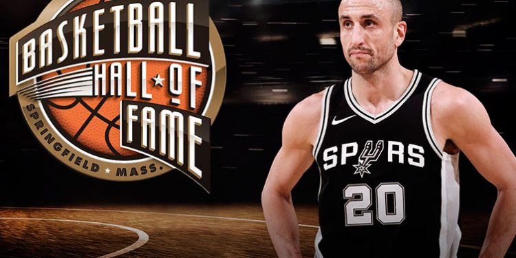 Ginóbili ingresará el sábado al Salón de la Fama de la NBA