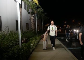 Lionel Messi se sumó al plantel de la Selección Argentina