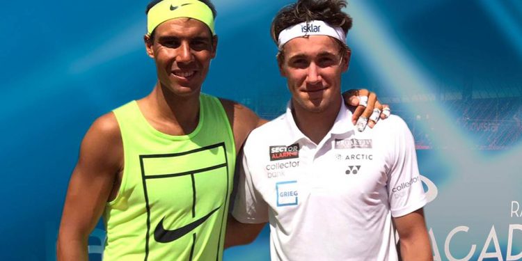 Rafa Nadal y Casper Ruud jugaran un partido de exhibición en Buenos Aires