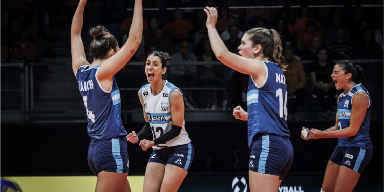 Las Panteras se clasificaron para jugar la próxima fase del Mundial de Voley