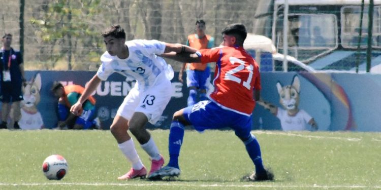 La Selección Sub 20 cayó ante Chile en su debut en los Juegos Odesur